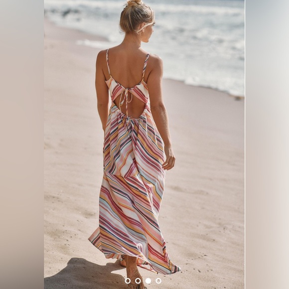 Anthropologie stripe maxi dress - Picture 2 of 10